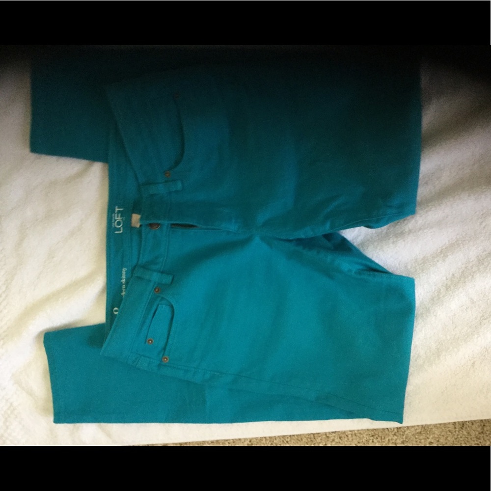 Women’s Turquoise Jeans